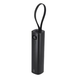 AREL Външна батерия 5000 mAh с вграден USB-C кабел