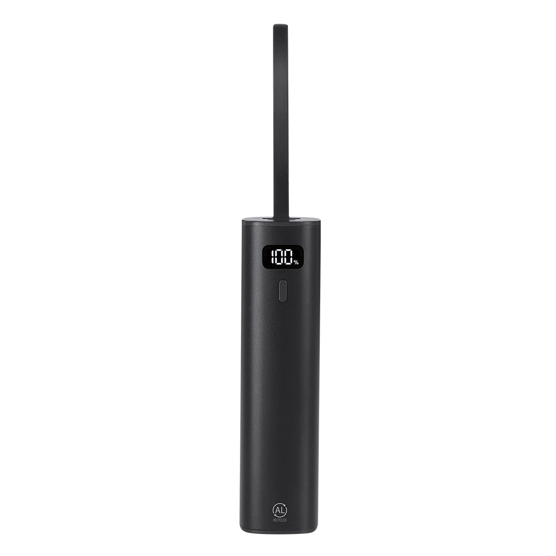 AREL Външна батерия 5000 mAh с вграден USB-C кабел