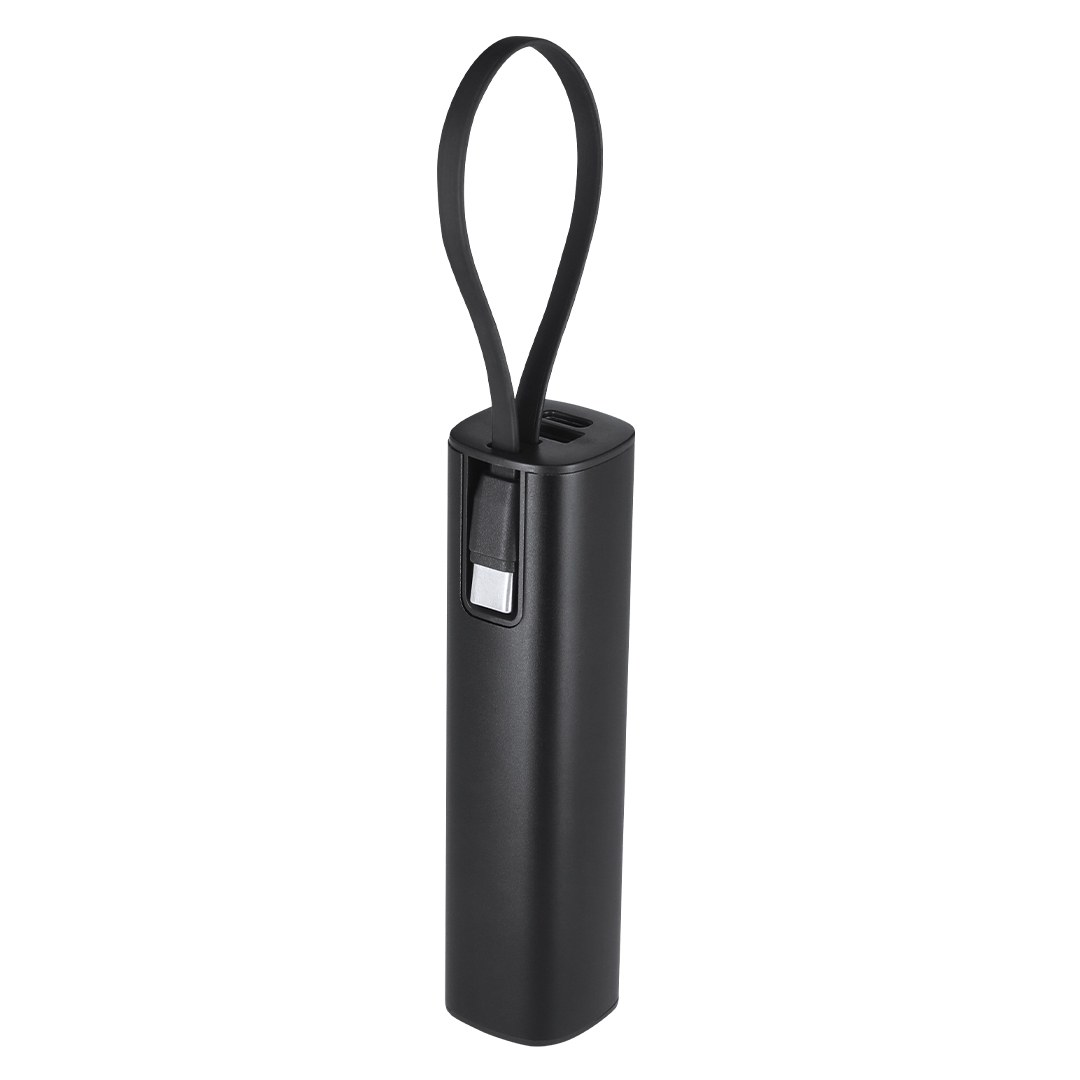 AREL Външна батерия 5000 mAh с вграден USB-C кабел