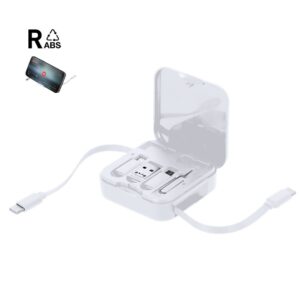 DARMOX Комплект кабели с прибиращ се кабел 100W, поставка и SIM ключ