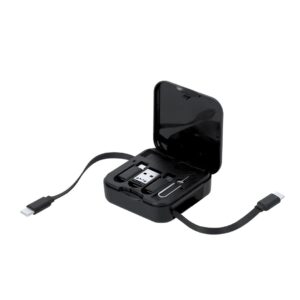 DARMOX Комплект кабели с прибиращ се кабел 100W, поставка и SIM ключ
