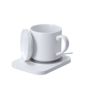 WASOOX Нагревател за чаша с безжично зарядно 15W и чаша 370 ml